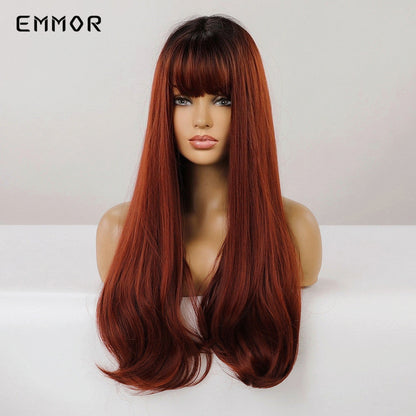 Red Gradient | Loose Wave | 22inch | SM368 | Apn ZYJX