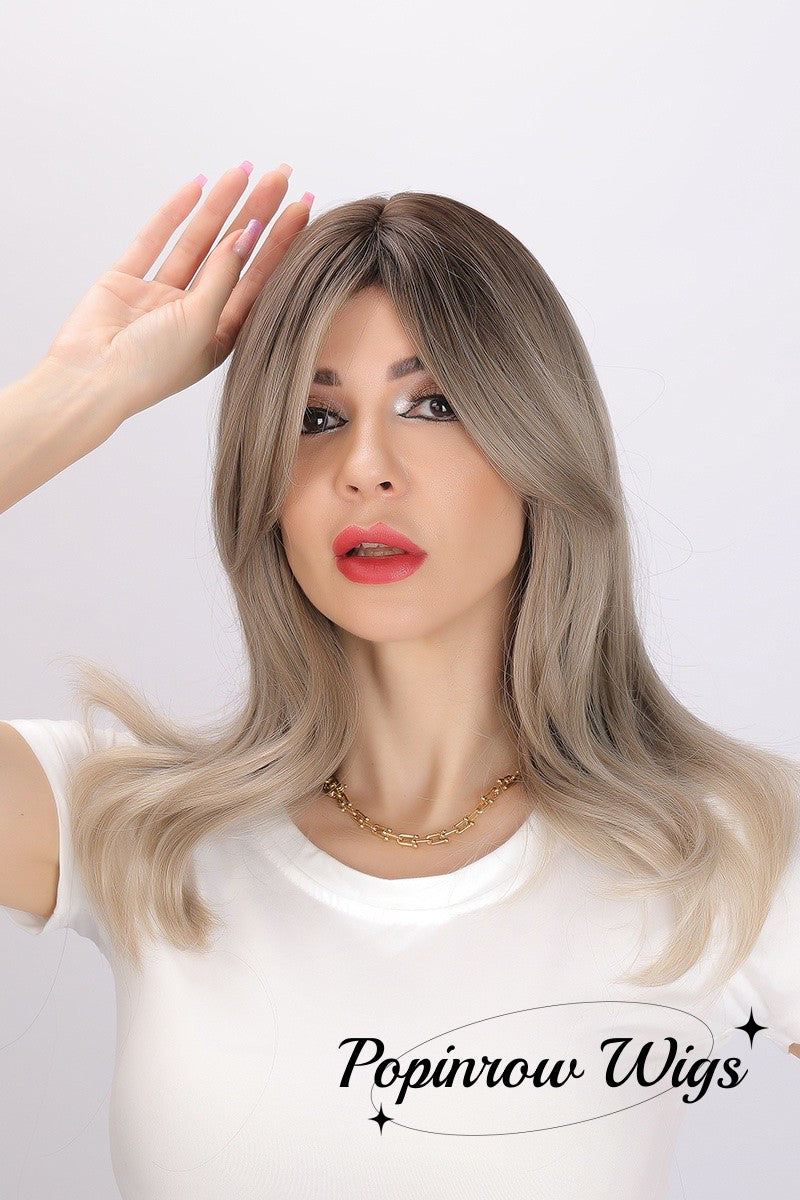 Alyssa | Gray Wig | Loose Wave Wig | 18 inch Wig | SM250 | Apn Faith