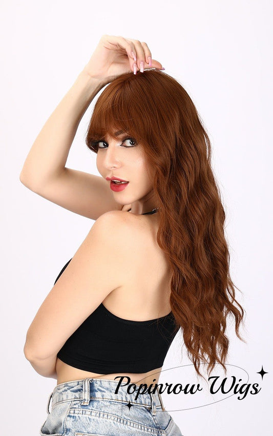 Amira | Orange Wig | Curly Wig | 26 inch Wig | SM5065 | Apn Faith