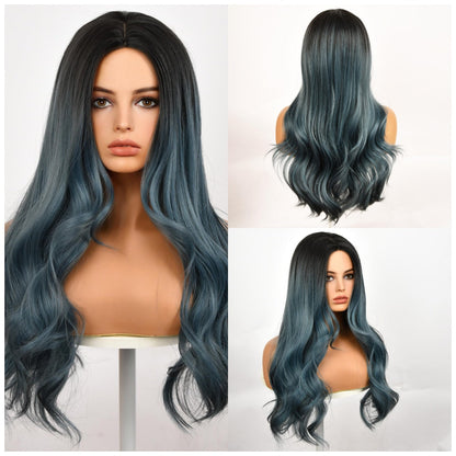 Dark Blue &Green Mixed | Body Wave | 30 Inch | SM6968 | Apn KolifySZ