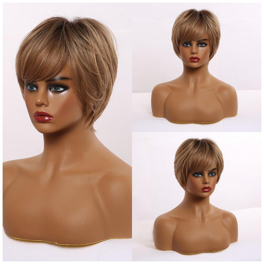 Golden Gradient | Straight Bob | 10inch | Apn Prtheuscn1