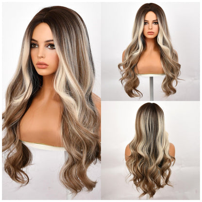 Julianna | Blonde Dragon Beard Brown Gradient | Body Wave | 30 Inch | SM6966 | Apn Popinrow