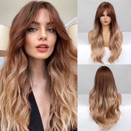 Brown-Blonde Ombre | Loose Wave | 28inch | Apn LAP | SM237