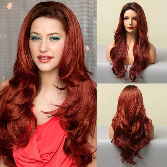 Wine Red Gradient | Loose Wave | 26inch | SM5221 | Apn KolifyHK