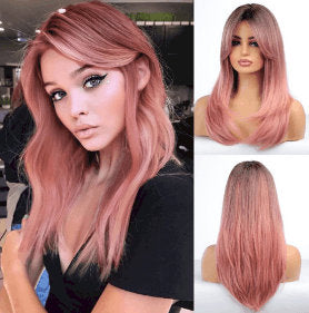 Pink Gradient | Loose Straight Bob | 22inch | apn Prtheus