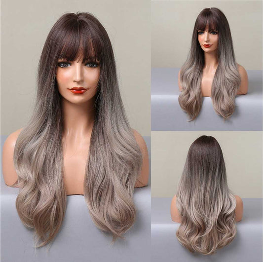 Gray Gradient | Loose Wave | 26inch | SM037 | Apn Artop