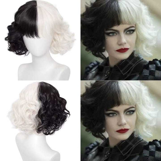 Cruella | Cosplay | Disney | Black&White | 10" | Apn Realway