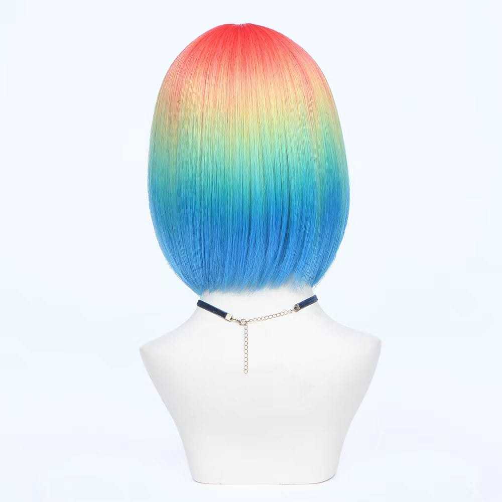 Rainbow | Straight Bob | 12 inch | SM9011 | Apn KolifyHK