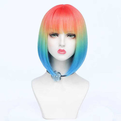 Rainbow | Straight Bob | 12 inch | SM9011 | Apn ZYJX