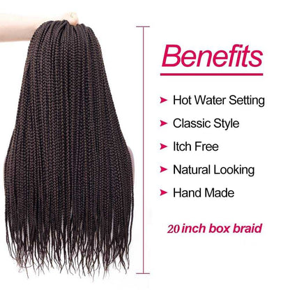 Josephine | Box Braid | 1B | 20”（6 pcs） | BOX20-1B | Apn Popinrow