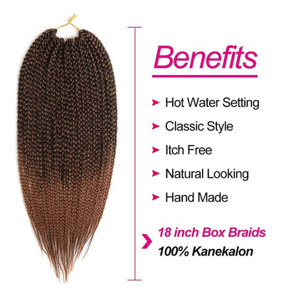 Savannah | Box Braid | T1B/30 | 20”（6 pcs） | BOX20-T1B 30 | Apn Faith