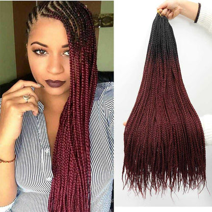 Kennedy | Box Braid | T1B/BURG | 20”（6 pcs） | BOX20-T1B-BURG | Apn Faith