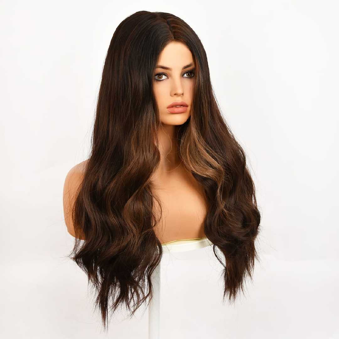 Kaylee | Golden dragon beard Brown | Body Wave | 28" | SM9234 | Apn Faith