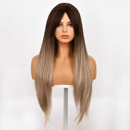 Brown & Grey Gradient | Body Wave | 30" | Apn VIPS