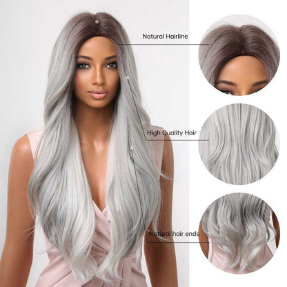 Grey Gradient | Long Wave | 30 inch | Apn Realway