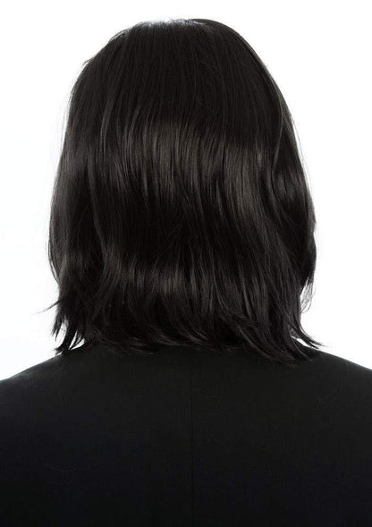 Dark Professor Severus Snape | Halloween Costume Cosplay Wig | Harry Porter | Black | 16inch | Apn Prtheus