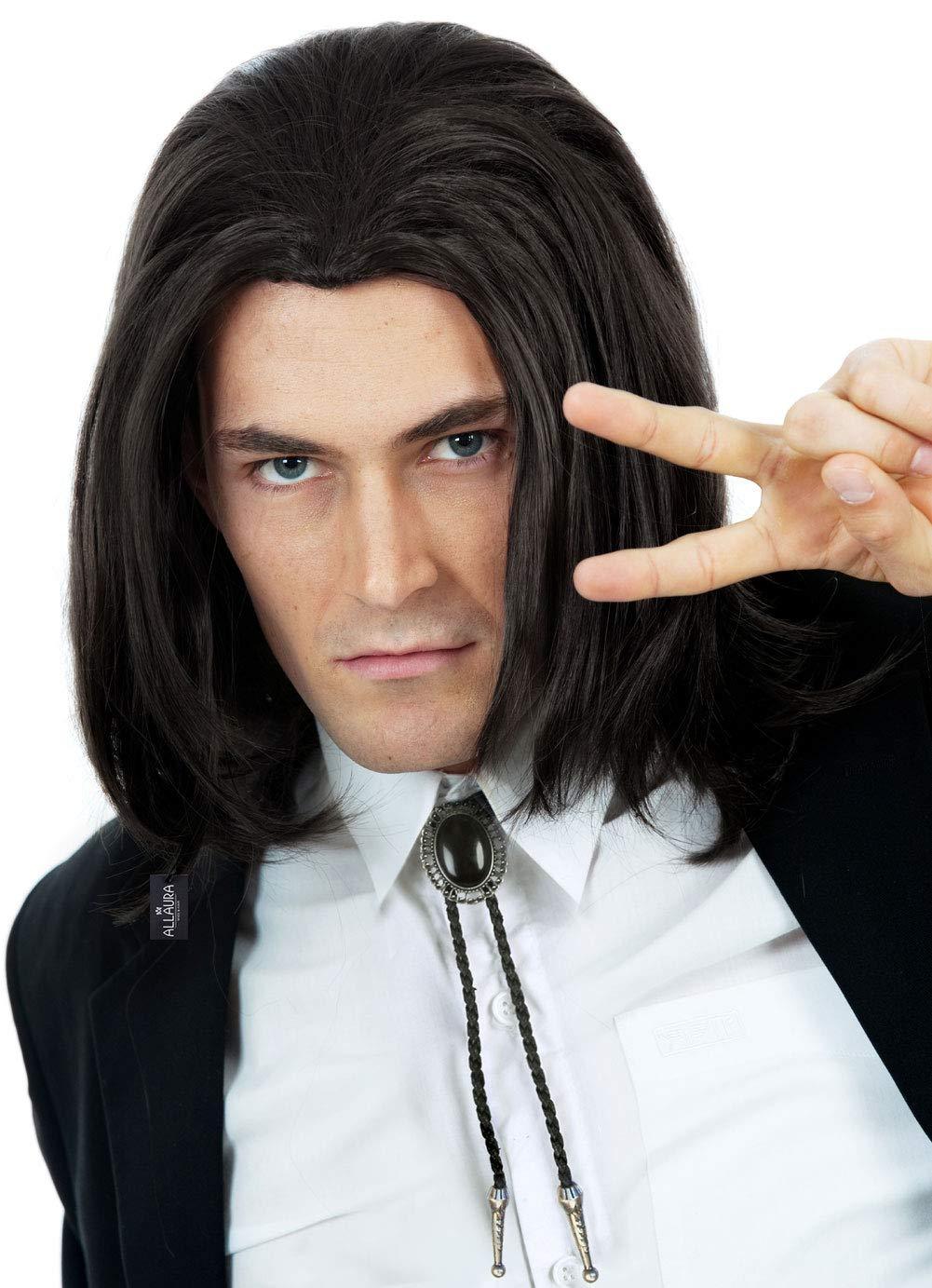 Dark Professor Severus Snape | Costume Cosplay Wig | Harry Porter | Black | 16inch | CS7252 | Apn ZYJX