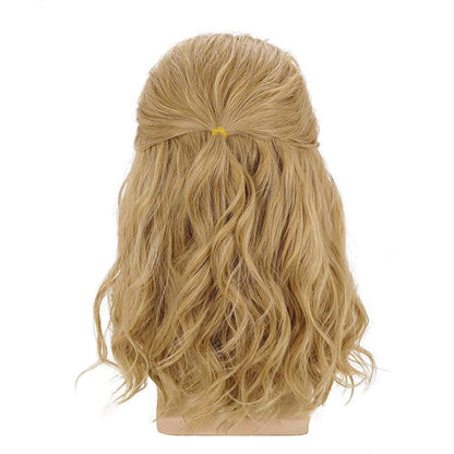 Thor | Men's Halloween Party Costume | Blonde | Long Wavy Curly | Apn Prtheus