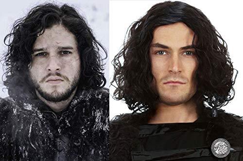 Jon Snow | Costume Cosplay | Northern Snow King | Game of Thrones | Black | CS7279 | Apn ZYJX