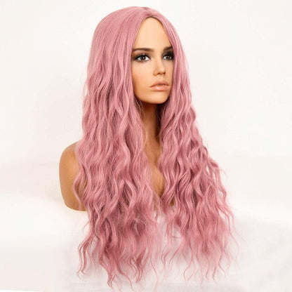 Josie | Costume Wigs | Pink | Long Wavy Curly | 30" | CS2021 | Apn Faith