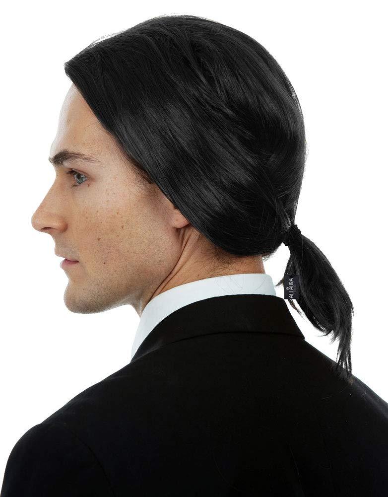 Dark Professor Severus Snape | Costume Cosplay Wig | Harry Porter | Black | 16inch | Apn VIPS