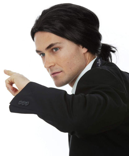 Dark Professor Severus Snape | Halloween Costume Cosplay Wig | Harry Porter | Black | 16inch | Apn Prtheus