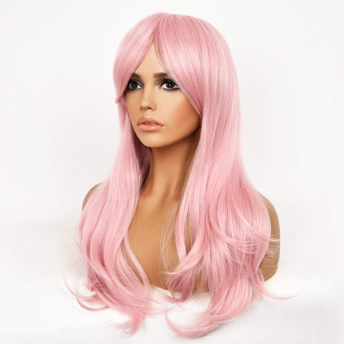 Haven | Costume Cosplay | Pink | Long Wavy Curly | 28" | CS736-2 | Apn Faith