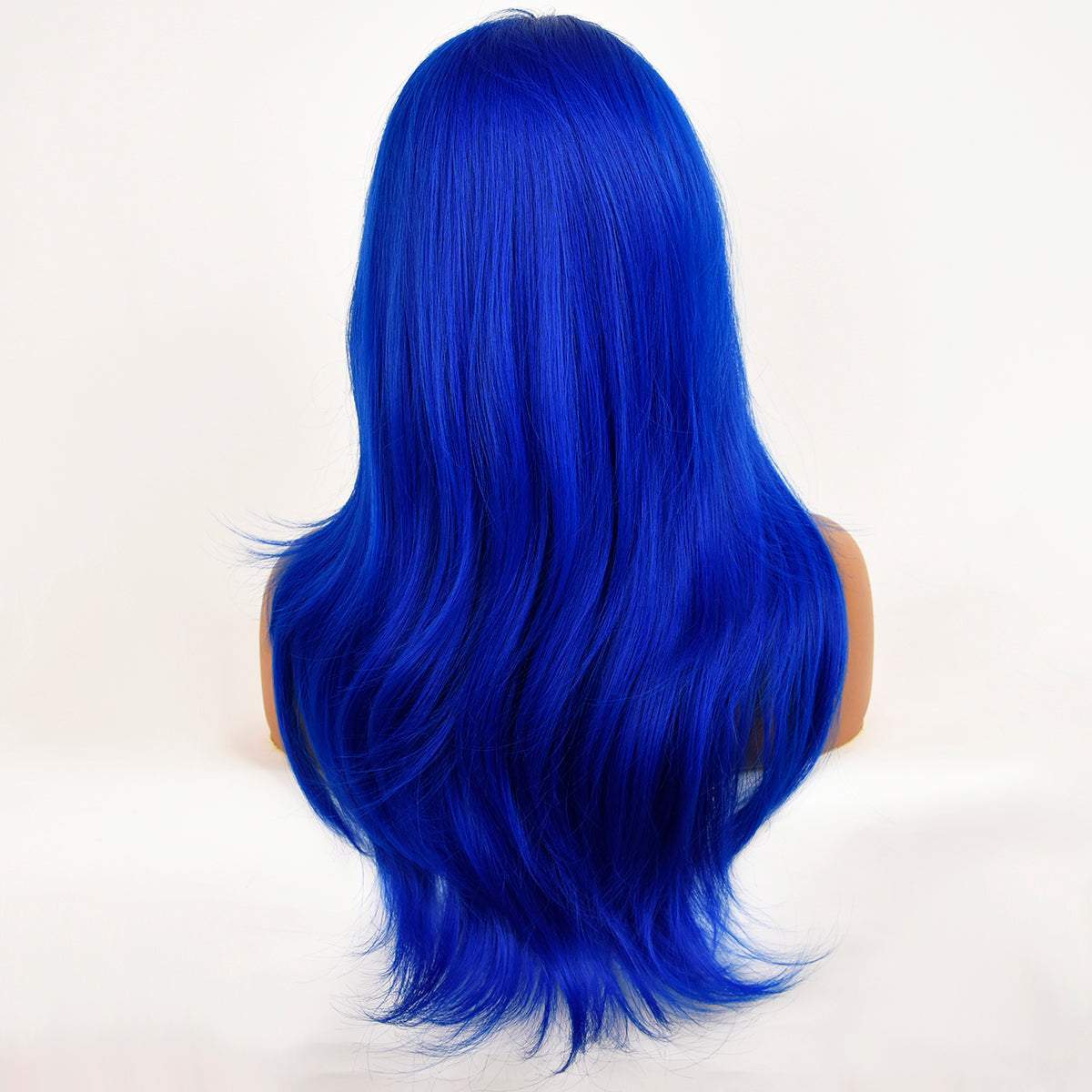 Halloween | Blue | Body Wave with Bangs | 28" | Apn Prtheus