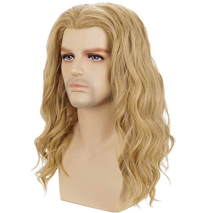 Thor | Men's Party Costume | Blonde | Long Wavy Curly | CS2011 | Apn Popinrow