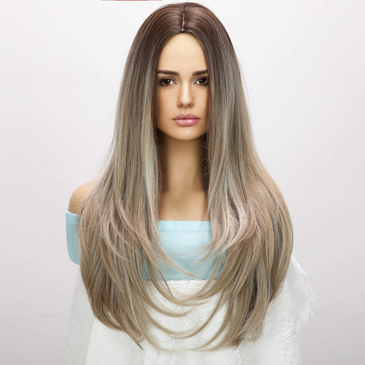 Vivienne | Ombre Blonde | Straight | 24inch | SM1641 | Apn Popinrow