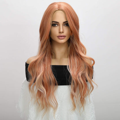 Brooklynn | Orange | Highlight  middle Part | body wave | 26inch | SM1642 | Apn Popinrow