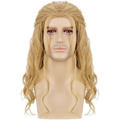 Thor | Men's Party Costume | Blonde | Long Wavy Curly | CS2011 | Apn Popinrow