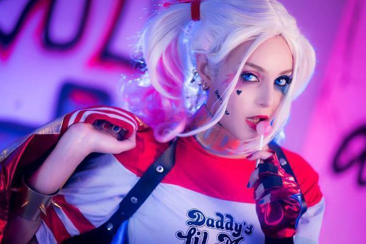 Suicide Squad Harley Quinn | Halloween Costume Wig | Apn Prtheus